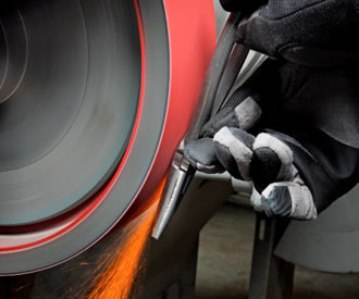 Abrasive belt boasts longer life and faster cut